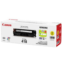 佳能(Canon)CRG-418 Y 黄色硒鼓 适用于iC MF8380Cdw/8350Cdn/8580Cdw