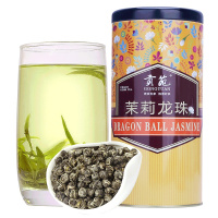 贡苑 茶叶 花草茶 茉莉龙珠茉莉花茶250g/罐