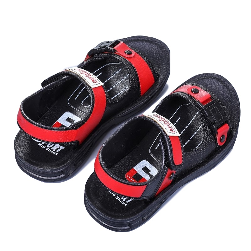 2020夏季新款男童凉鞋迷彩沙滩鞋防滑软底韩版中大童学生鞋m 莎丞