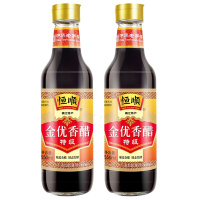 恒顺 镇江特产 金优香醋 550ml*2 酿造食醋 固态发酵