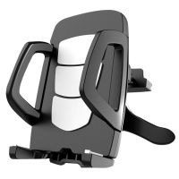 ESCASE 车载手机支架 出风口 导航支架 汽车用品 适用4.5-6英寸苹果/华为/小米等手机 ES-CH-06 灰色
