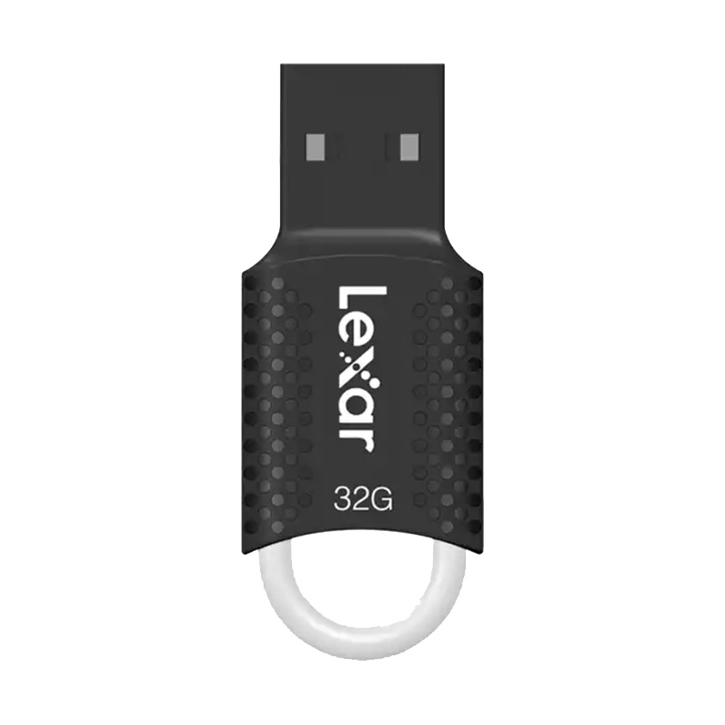 雷克沙(Lexar)V40 32GB USB2.0 迷你U盘 经典黑色优盘