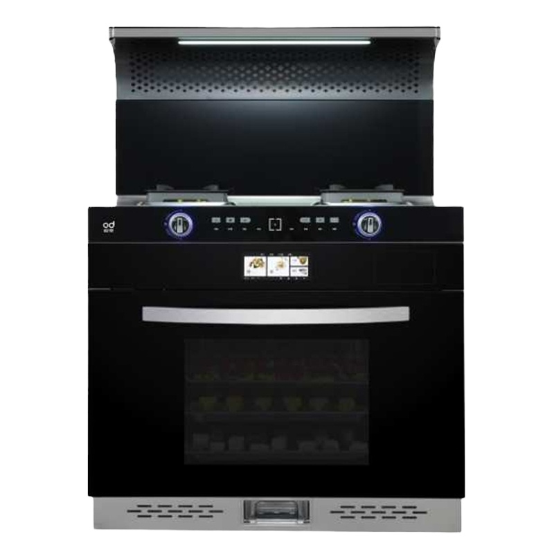 欧帝JJZT-900H28K蒸烤箱消毒柜一体智能AI天猫精灵语音控制集成灶20立方米