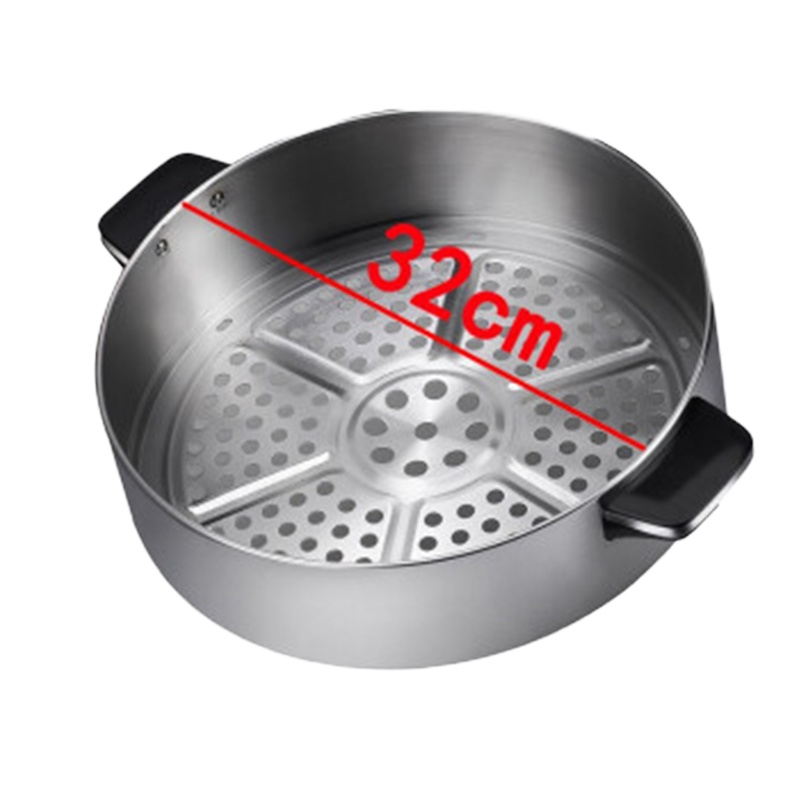 山姆斯多功能电蒸锅 直径32cm电脑款(底锅+3层)