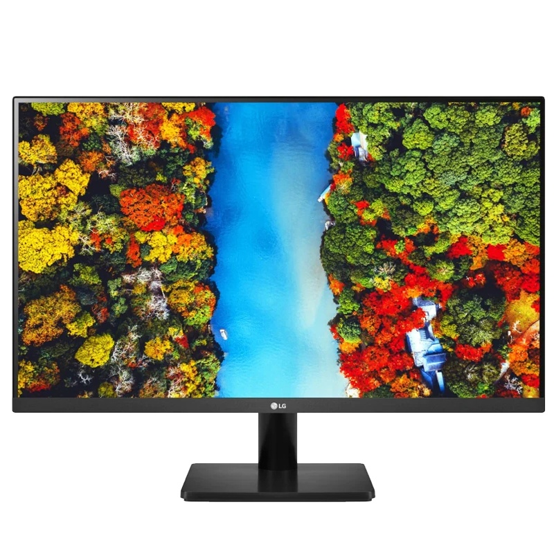 LG 27MP500 27英寸显示器IPS办公家用台式电脑屏幕HDMI接口全高清75Hz可壁挂监控窄边框滤蓝光护眼屏