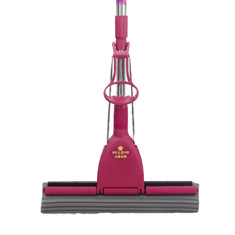 妙洁(MIAOJIE) 妙洁巨易吸拖把加宽拖把大号海绵胶棉拖把免手洗吸水地拖不锈钢杆