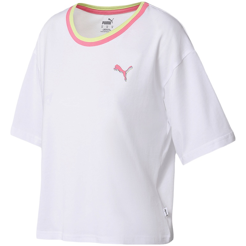 PUMA彪马女装运动服休闲短袖T恤586043
