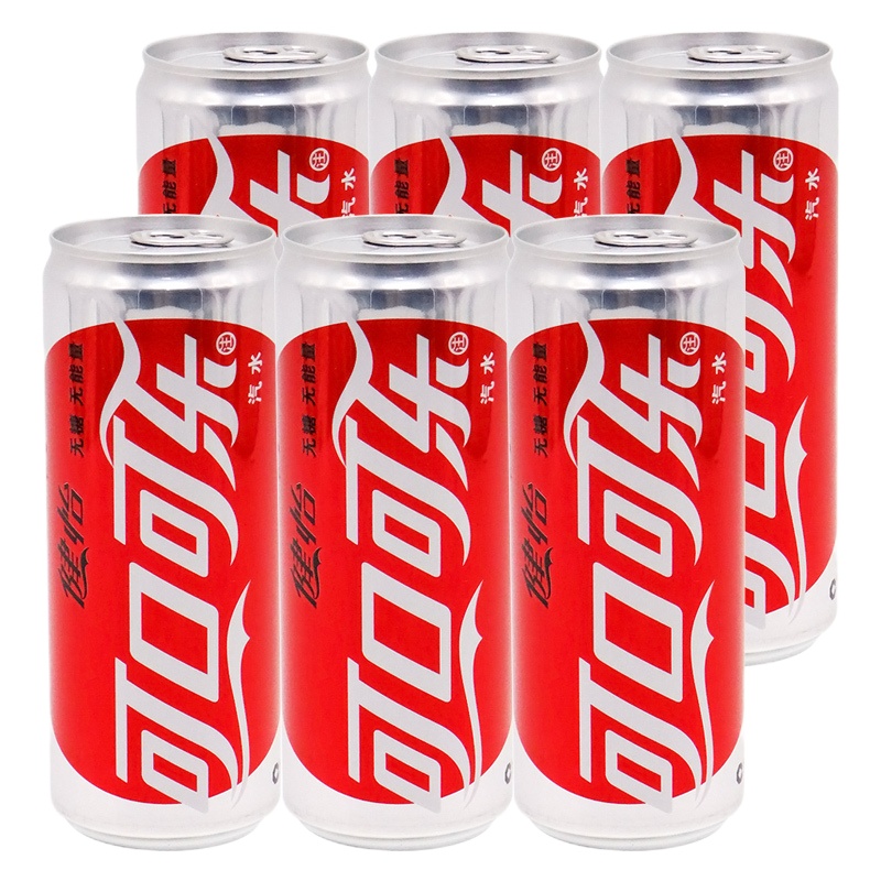 健怡可乐碳酸饮料无糖汽水330ml*24罐/箱