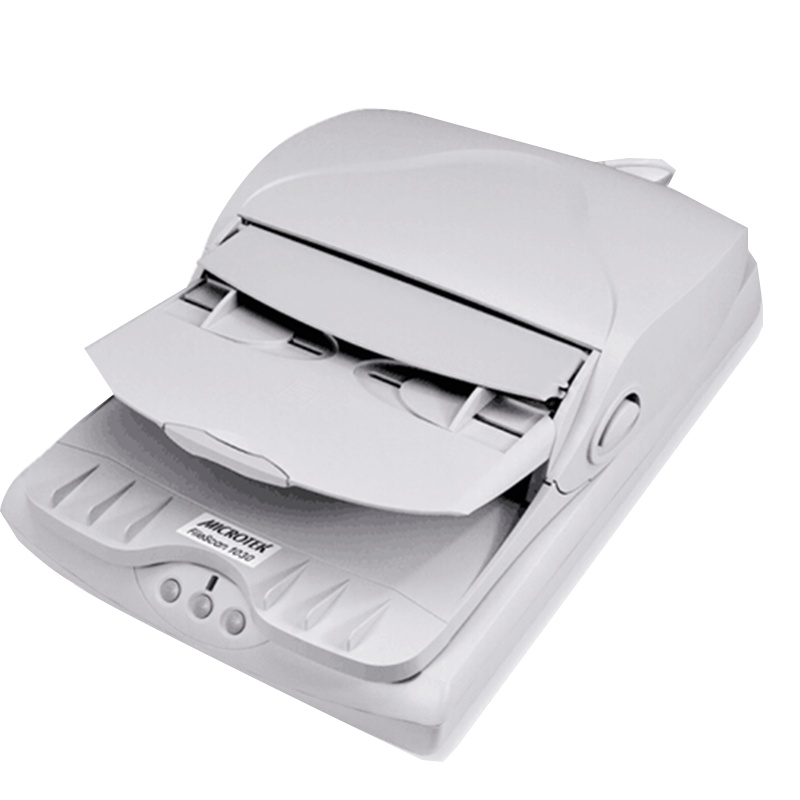 中晶(MICROTEK) FileScan 2500 A4自动馈纸式+平板扫描仪 文档式照片扫描仪 双平台(灰白)