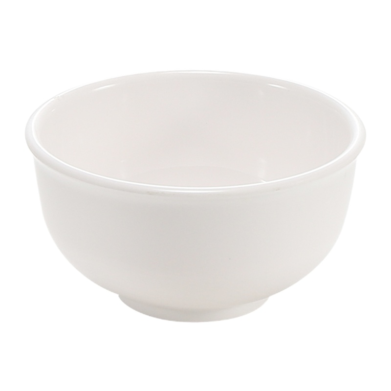 富光 密胺碗米饭碗快餐碗汤碗粥碗仿瓷碗2个 +黑色密胺筷子2双(1套装)A5