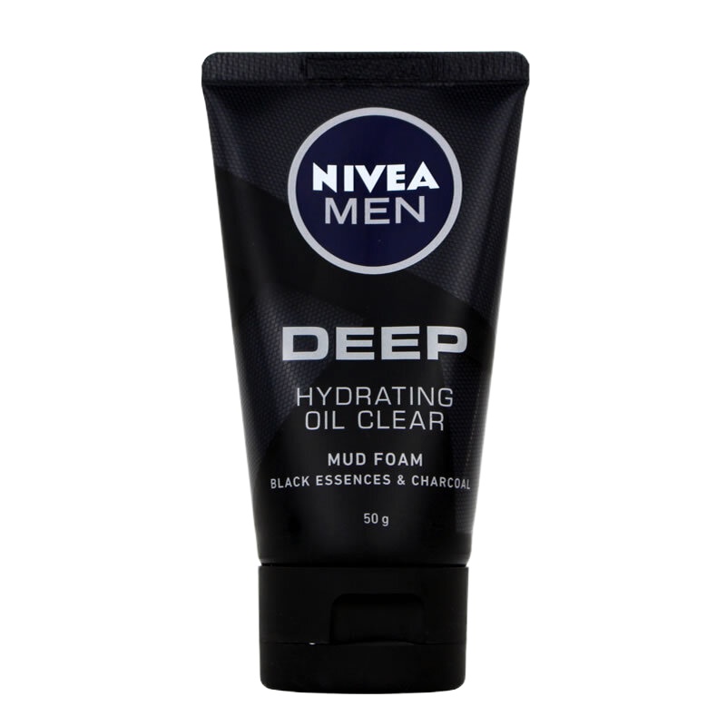 妮维雅 男士水活深层润肤霜50g+男士水活多效洁面乳50g+洁面乳50g yzh