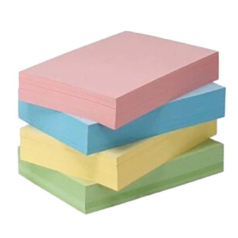 小钢炮80G A4 彩复纸 浅红色彩色复印纸电脑打印纸 100张/包 单包装