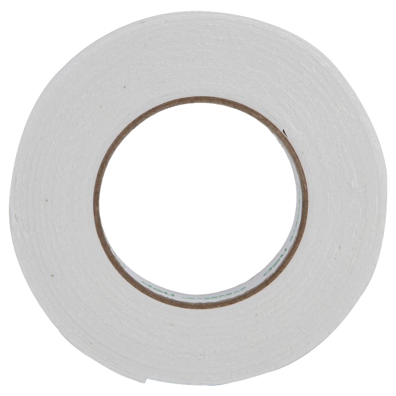 【精选】得力（deli）30412 EVA泡棉双面胶带 强力高粘 2.5mm*24mm*5y(白) (12卷/袋)