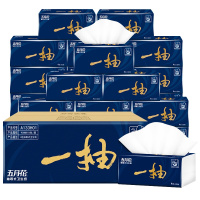 五月花 平板纸 抽卫系列 4层90抽18包(L码)抽取式卫生纸可溶水易冲厕纸家用手纸厕所纸刀切纸