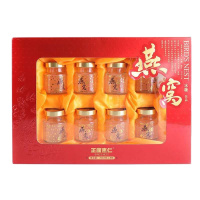 冰糖银耳燕窝饮品 70ml共8瓶礼盒装浓缩即食燕窝正品燕窝即食孕妇零食燕窝炖盅