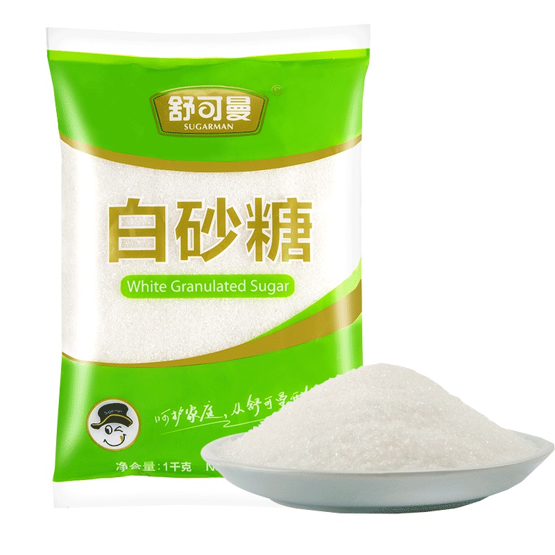舒可曼白砂糖1000克/袋装 细白糖 调味品 舒可曼(SUGARMAN)出品