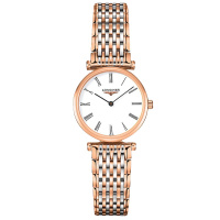 浪琴(Longines)瑞士手表 嘉岚系列时尚休闲石英女表 L4.209.1.91.7