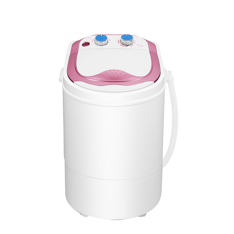 志高(CHIGO)XPB20-32 2.0公斤半自动单桶筒迷你洗衣机 玫瑰金