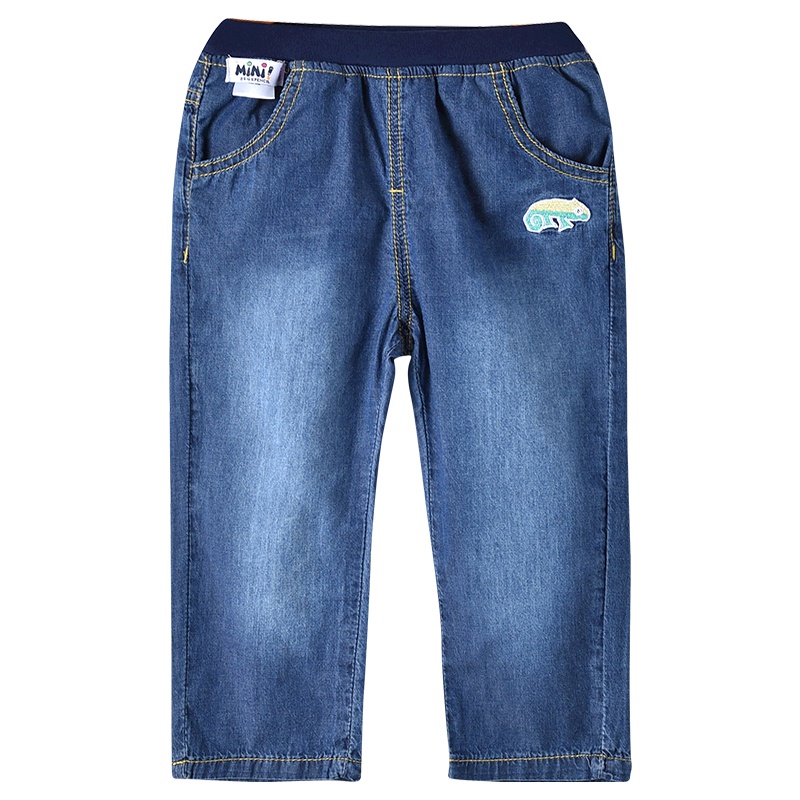 铅笔俱乐部童装2019秋冬新款男童牛仔裤小童宝宝裤子儿童牛仔长裤