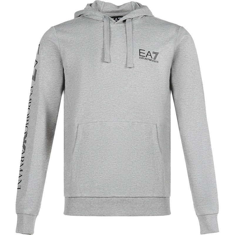 EMPORIO ARMANI EA7 阿玛尼 男士 棉质连帽长袖卫衣运动衫 6HPM18 PJ05Z