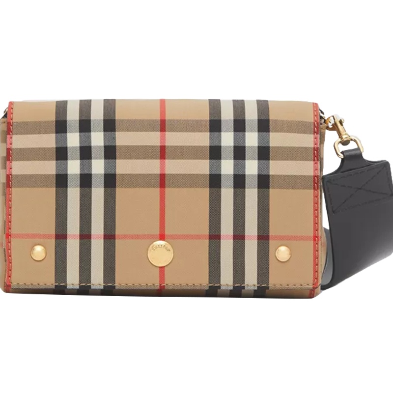 预售BURBERRY Vintage 格纹斜背包 小号