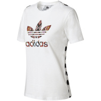 【自营】adidas阿迪达斯三叶草女子短袖T恤透气休闲运动服CY9260 30 CY9260白