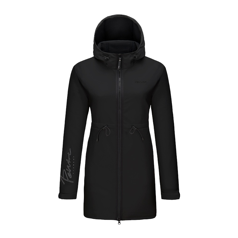 伯希和户外软壳冲锋衣新款秋冬男女情侣抓绒外套透气耐磨防风保暖加绒内里弹力舒适夹克时尚商务休闲衣