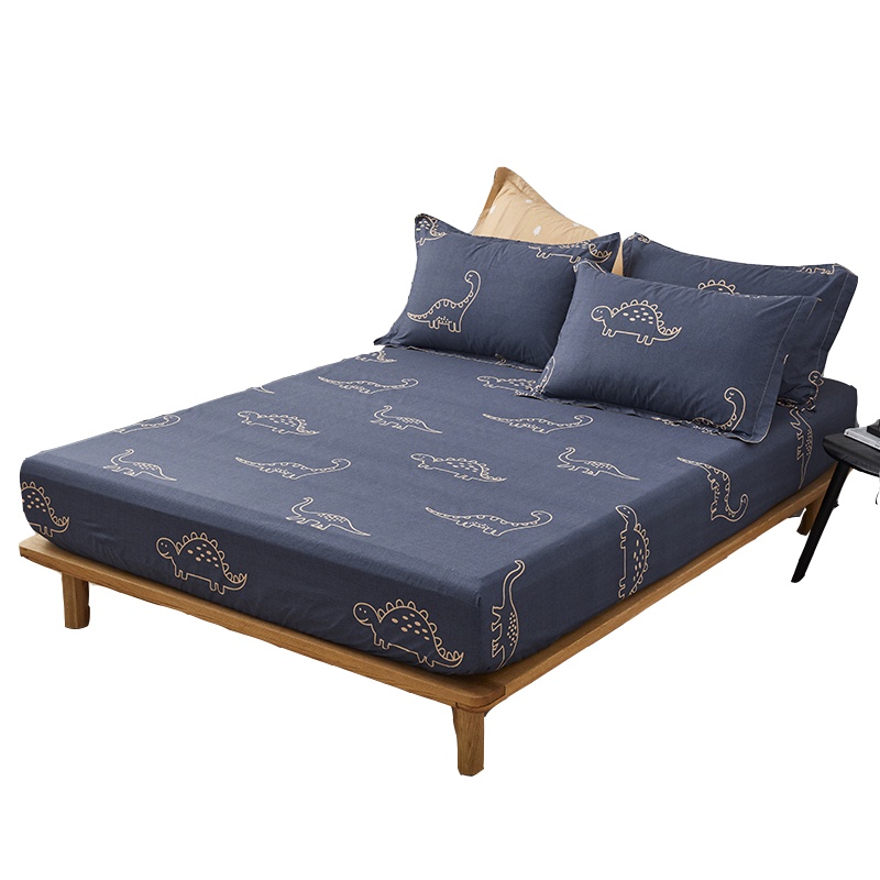 唛乐斯Mallas全棉印花单件床笠 活性印花纯棉床笠 床垫保护套