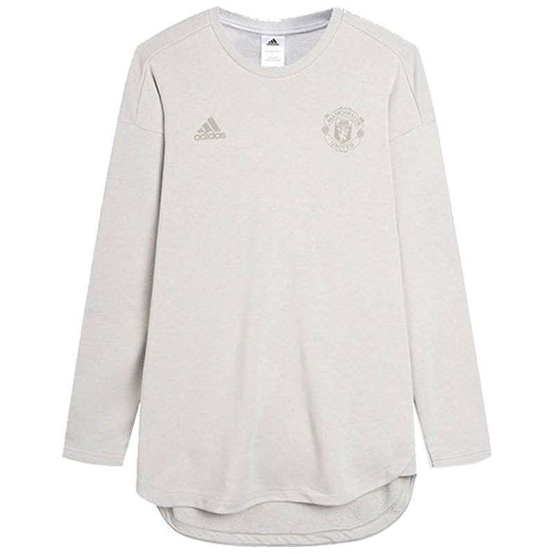 阿迪达斯(adidas)曼联春季足球运动套头衫球迷休闲卫衣CE6516