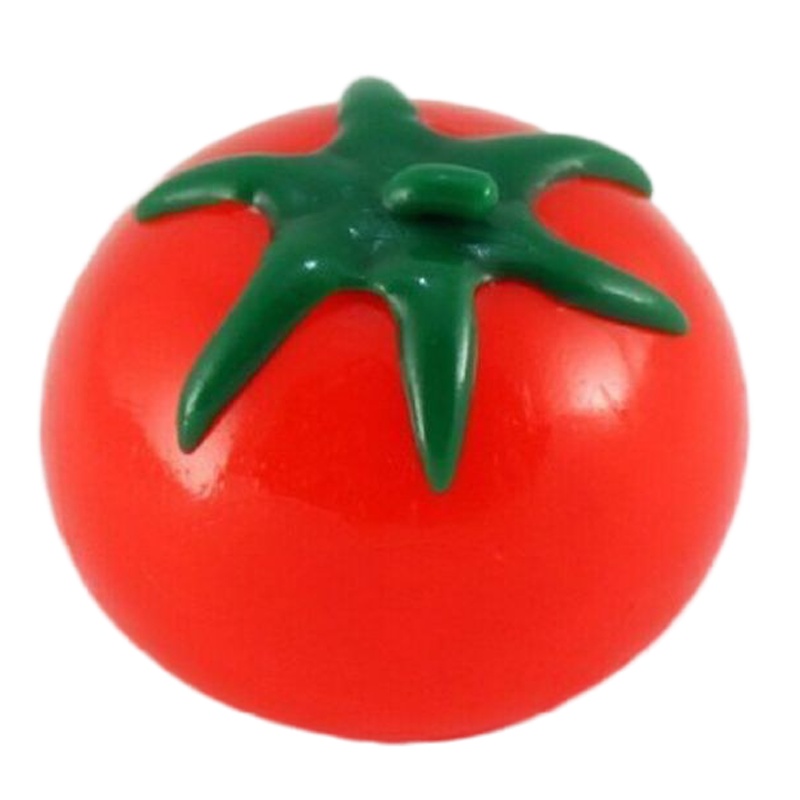 发泄减压解压出气发泄球水球水果球番茄西红柿捏捏乐出气儿童玩具 西红柿一个