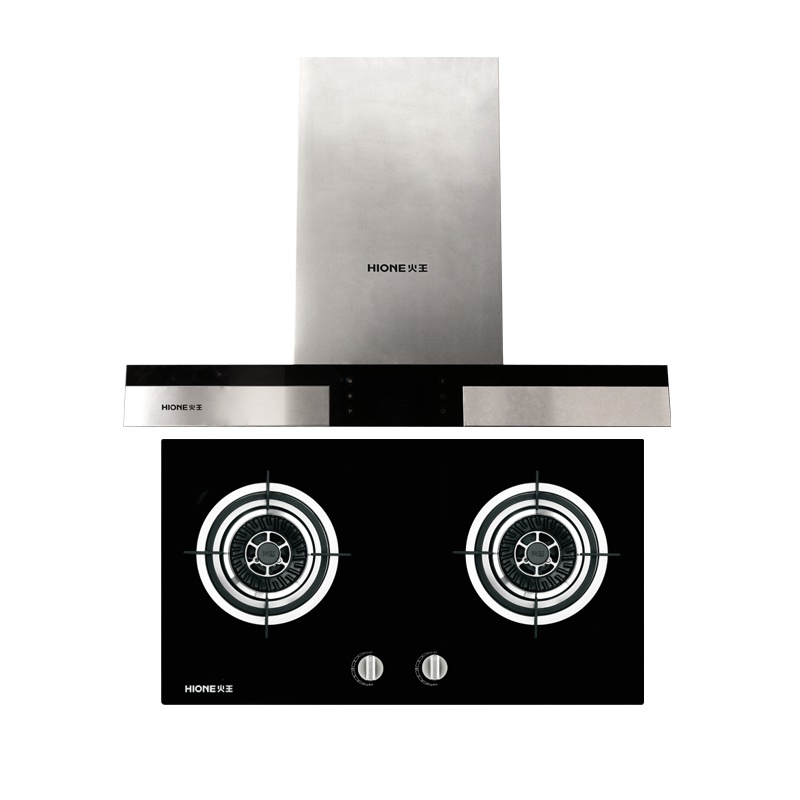 火王烟灶套餐 不锈钢D12+2QA