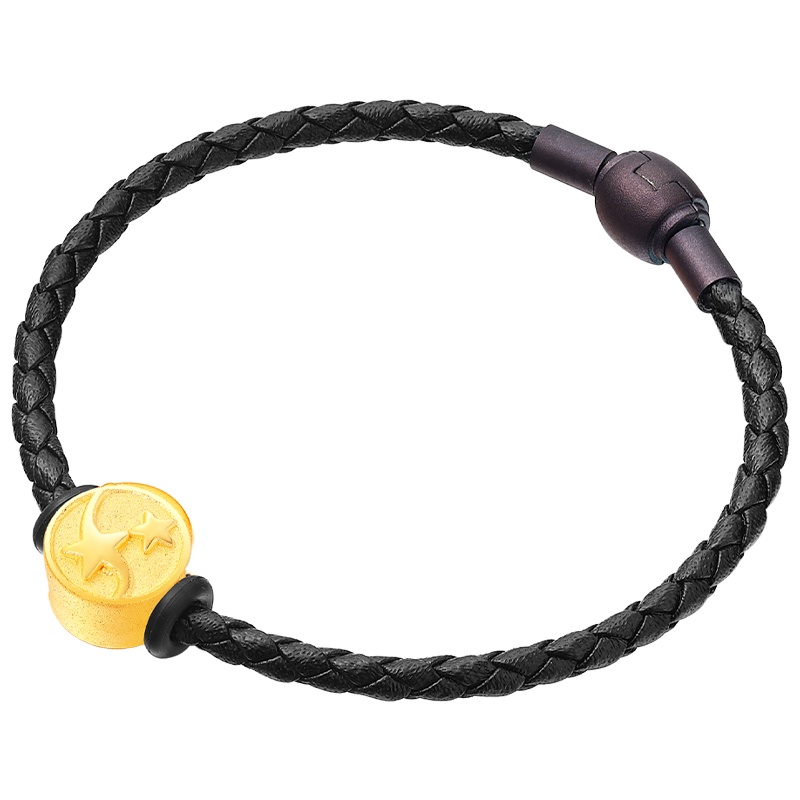 魔吻mover正版授权 缘分天使系列流星硬金好运珠