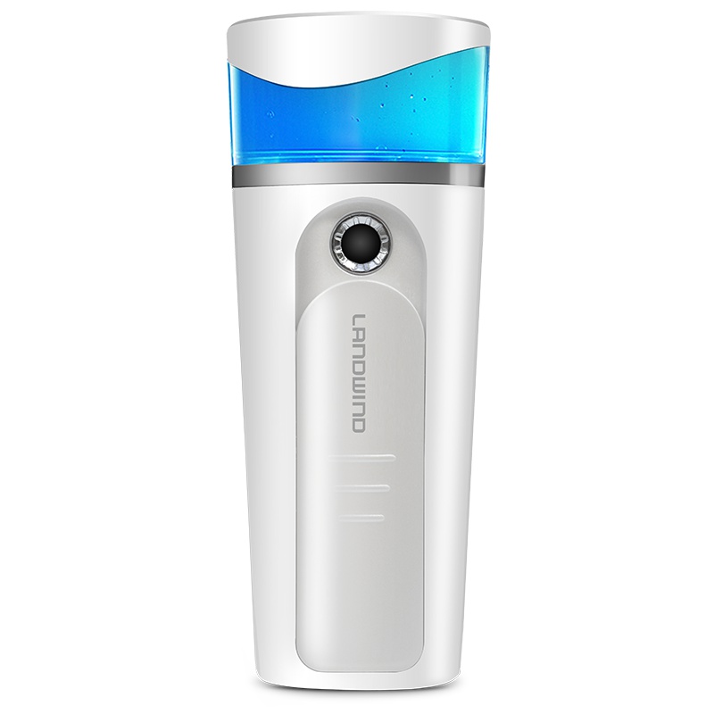 蓝韵 迷你便携式补水保湿仪雾化机器 手持纳米面部喷雾器蒸脸器带充电宝BA217