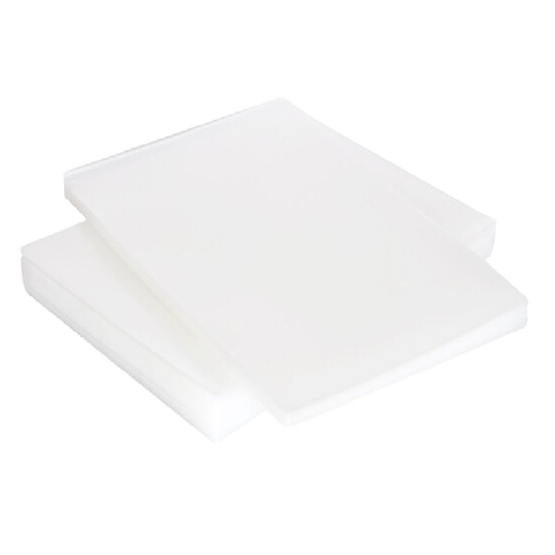 得力 100只A4透明文件套 单片夹 加厚两页式文件夹 5700