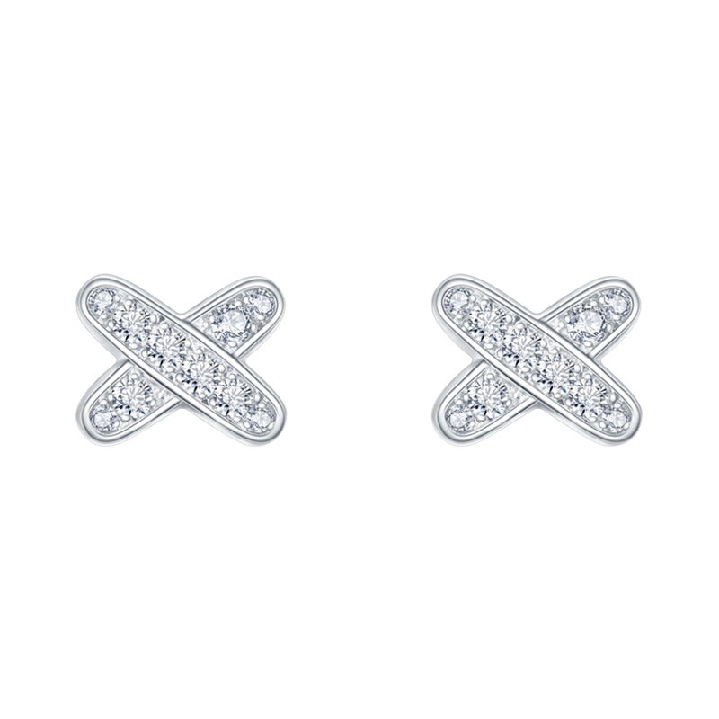 DTOTO 韩国小耳垂适合的耳钉新款潮耳环女网红超闪耳饰