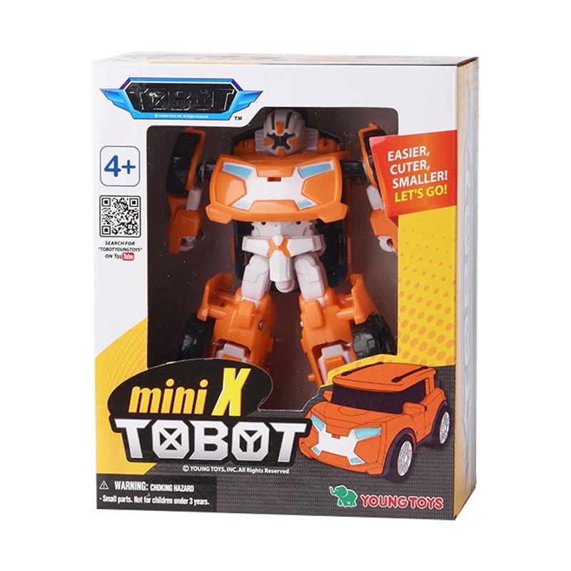 托宝兄弟(TOBOT)金刚变形车机器人男孩玩具汽车X战士迷你版-301020