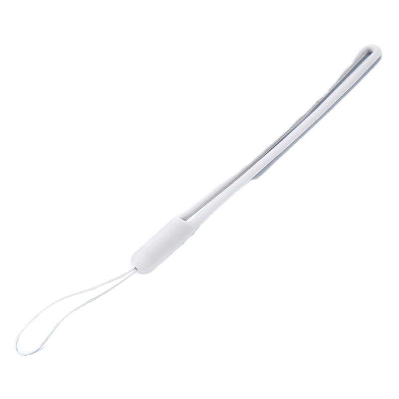 手机挂绳液态硅胶手绳挂脖挂绳手机链U盘水杯挂绳短款手腕男女款 简洁白 短款(手绳)