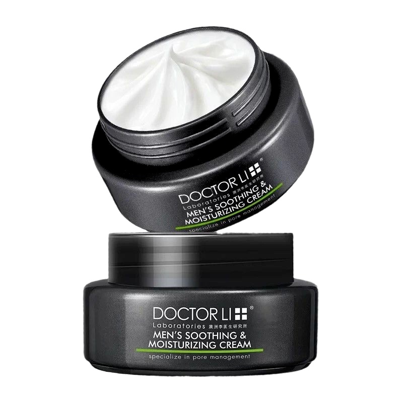 李医生男士面霜保湿补水乳液润肤擦脸油的化妆护肤品护秋冬季脸霜