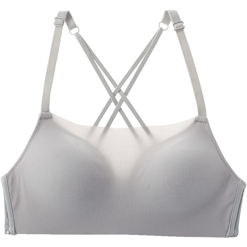 歌瑞尔性感薄款光面无痕无钢圈内衣美背防走光抹胸式文胸190755A