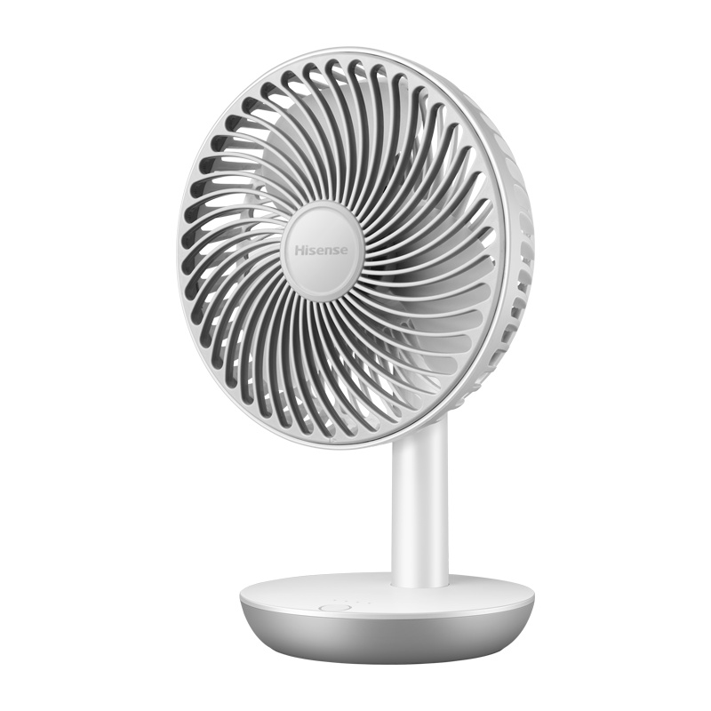 海信(Hisense电风扇4档调节俯仰调节迷你便携4000毫安电池usb充电风扇电扇台扇转页扇FHY-DN1501