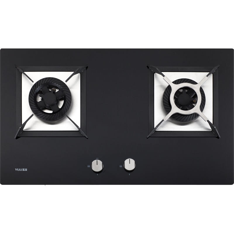 玉立(YULI) 燃气灶 零秒点火JZY/T-B204 黑色 液化气