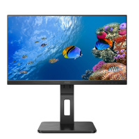 AOC显示器 23.8英寸 2K高清 IPS广视角 120% sRGB 商用办公节能电脑主机显示屏 Q24P2C
