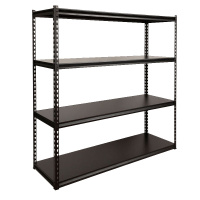 卡里鳄家具辅助材料置物架KLE—HZJ247黑铁架子多层拆装组合