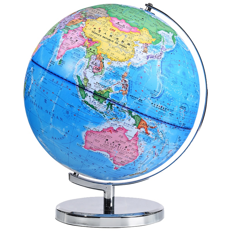 得力 2222 地球仪AR3D双语地理教学版大号学生用高清互动32cm