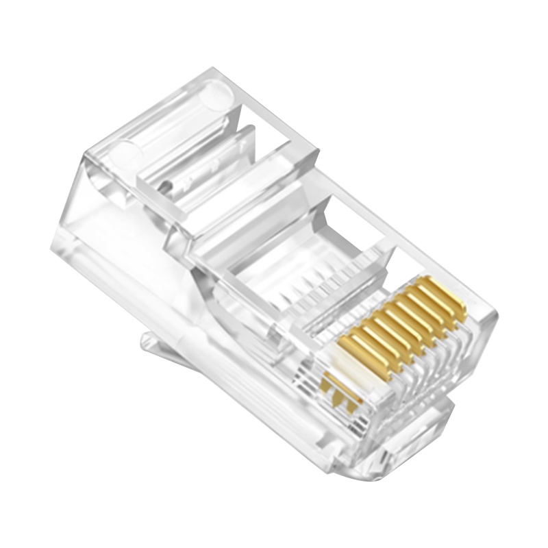 匠目 千兆六类网线水晶头 RJ45工程级8P8C 100个/包