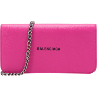 BALENCIAGA 巴黎世家 女士牛皮单肩包链条包手拿包钱包593784 1IZ43