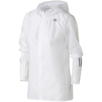 adidas阿迪达斯女子外套夹克秋季跑步透气运动服DN8765 L DN8765白色