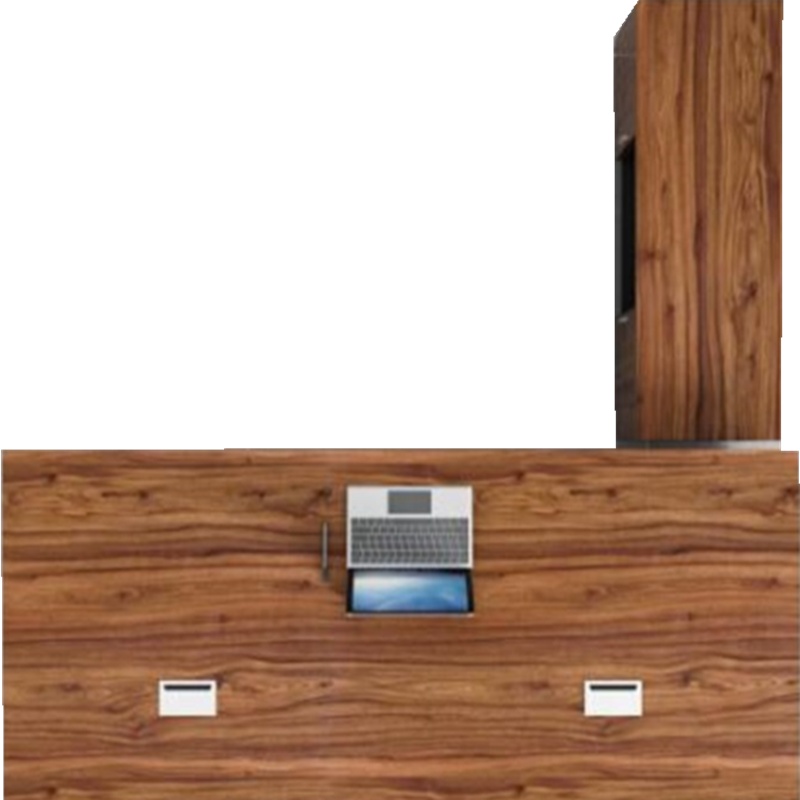 环杰办公桌组合单人大班桌简约现代老板办公桌 1.6米桌+副柜