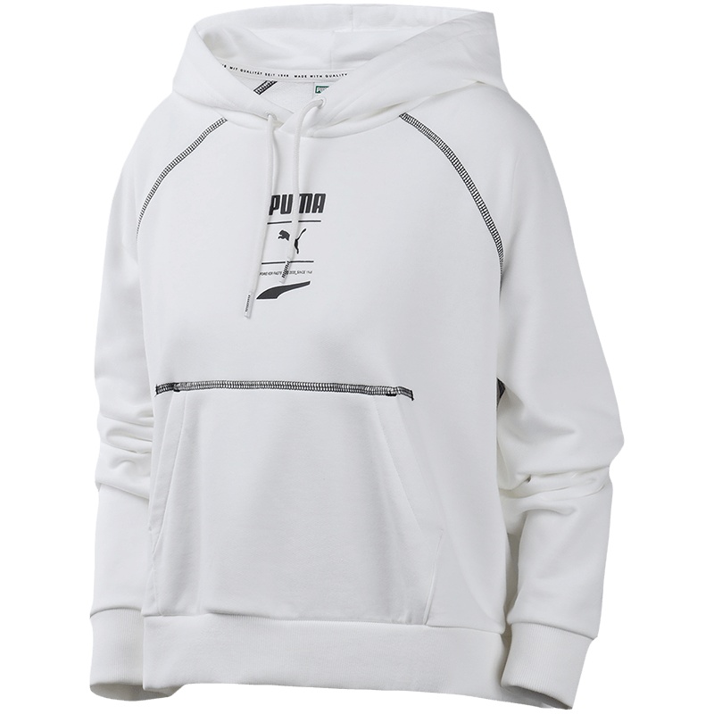 PUMA彪马女装运动服休闲百搭跑步健身训练连帽卫衣597899