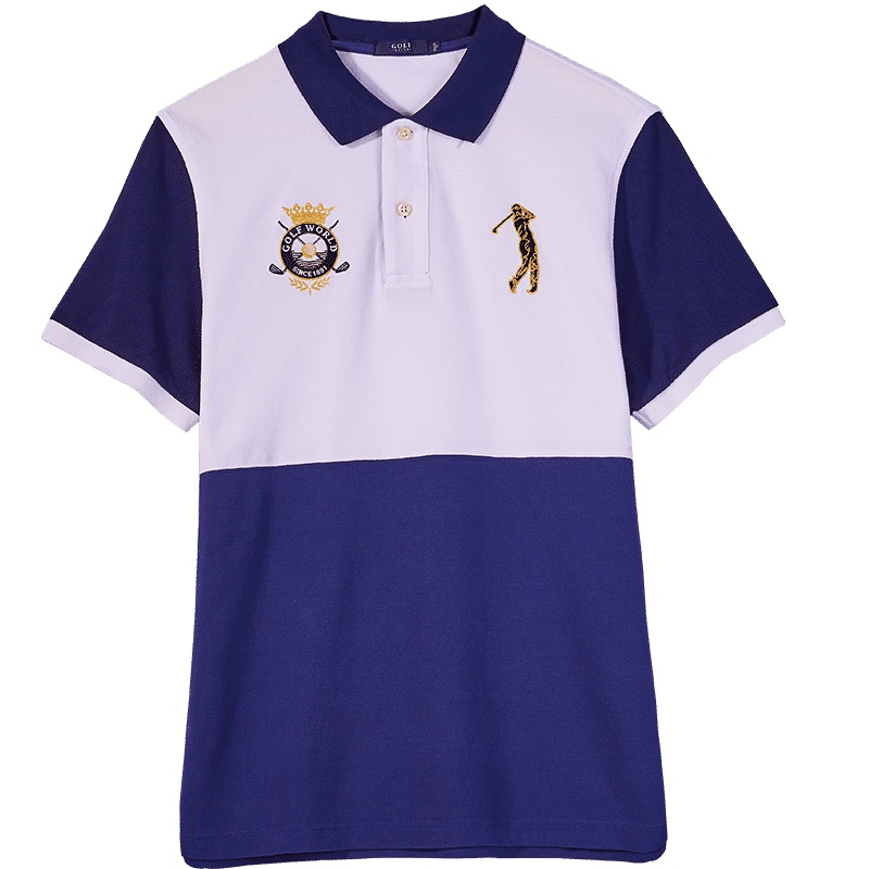GOLF/高尔夫翻领短袖polo衫男装夏装男夏季休闲男士新款polo衫